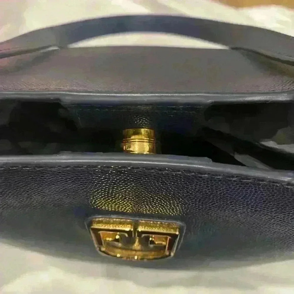 FURLA BELVEDERE 100% Leather Tote M in Blue Barely Used | MSRP $378 | free gift! - Picture 9 of 16